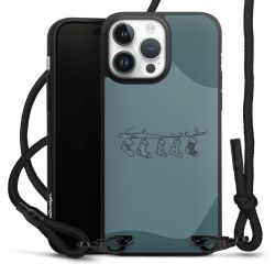 Carry Case Black Line Fabric black/matt black