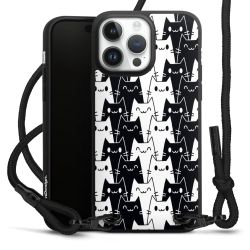 Carry Case Black Line Fabric black/matt black