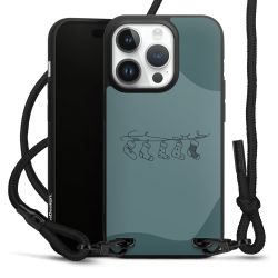 Carry Case Black Line Fabric black/matt black