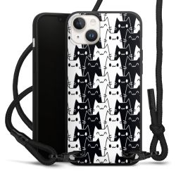 Carry Case Black Line Fabric black/matt black