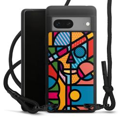 Carry Case Black Line Fabric black/matt black