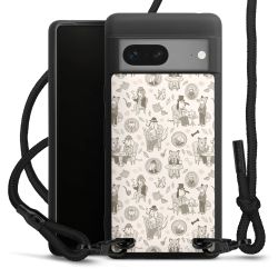 Carry Case Black Line Fabric black/matt black