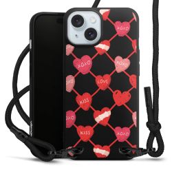 Carry Case Black Line Fabric black/matt black