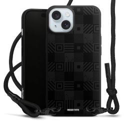 Carry Case Black Line Fabric black/matt black