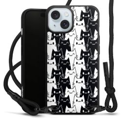 Carry Case Black Line Fabric black/matt black