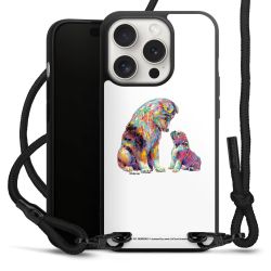 Carry Case Black Line Fabric black/matt black