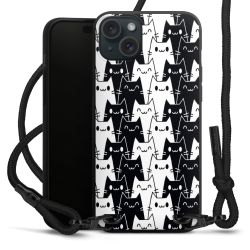 Carry Case Black Line Fabric black/matt black