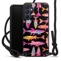 Carry Case Black Line Fabric black/matt black