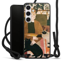 Carry Case Black Line Fabric black/matt black