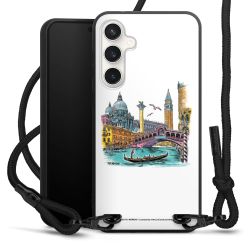 Carry Case Black Line Fabric black/matt black