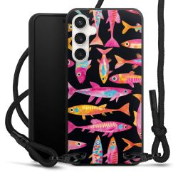 Carry Case Black Line Fabric black/matt black