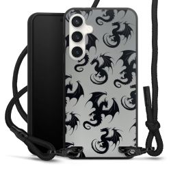 Carry Case Black Line Fabric black/matt black