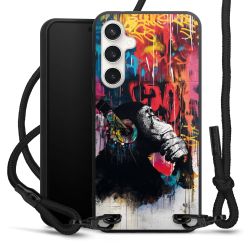 Carry Case Black Line Fabric black/matt black