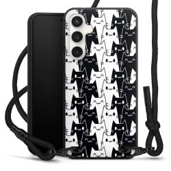 Carry Case Black Line Fabric black/matt black