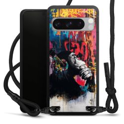 Carry Case Black Line Fabric black/matt black