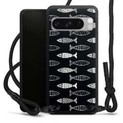 Carry Case Black Line Fabric black/matt black