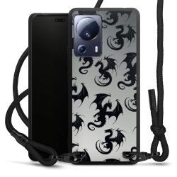 Carry Case Black Line Fabric black/matt black