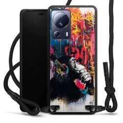 Carry Case Black Line Fabric black/matt black