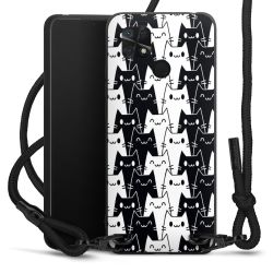 Carry Case Black Line Fabric black/matt black