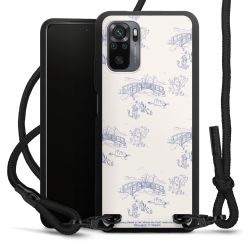 Carry Case Black Line Fabric black/matt black