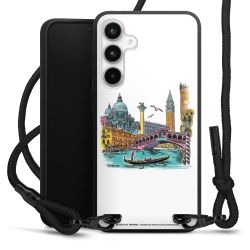 Carry Case Black Line Fabric black/matt black