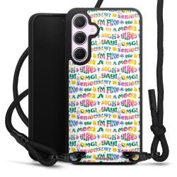 Carry Case Black Line Fabric black/matt black