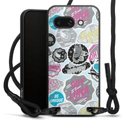 Carry Case Black Line Fabric black/matt black