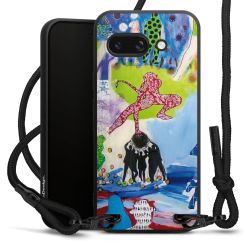 Carry Case Black Line Fabric black/matt black