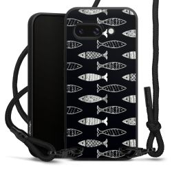 Carry Case Black Line Fabric black/matt black