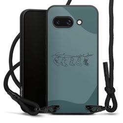 Carry Case Black Line Fabric black/matt black