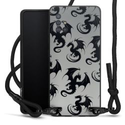 Carry Case Black Line Fabric black/matt black