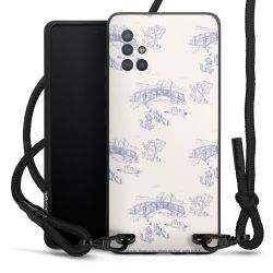 Carry Case Black Line Fabric black/matt black