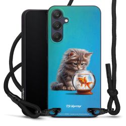 Carry Case Black Line Fabric black/matt black