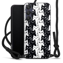 Carry Case Black Line Fabric black/matt black