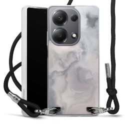 Carry Case Transparent Fabric black/silver