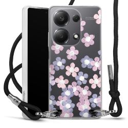 Carry Case Transparent Fabric black/silver