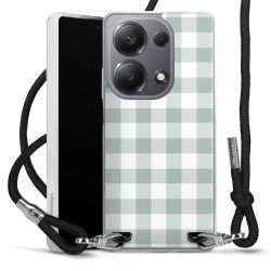 Carry Case Transparent Fabric black/silver