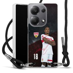 Carry Case Stoff schwarz/silber