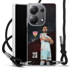 Carry Case Stoff schwarz/silber