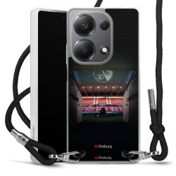 Carry Case Stoff schwarz/silber