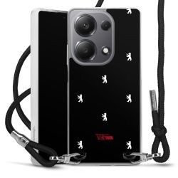 Carry Case Stoff schwarz/silber