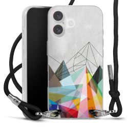 Carry Case Transparent Fabric black/silver