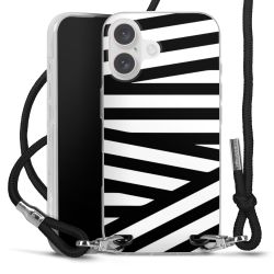 Carry Case Transparent Fabric black/silver