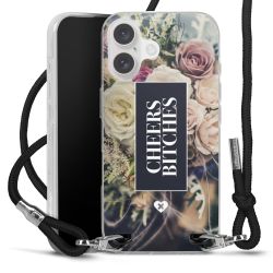 Carry Case Transparent Fabric black/silver