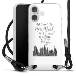 Carry Case Transparent Fabric black/silver