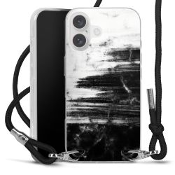 Carry Case Transparent Fabric black/silver