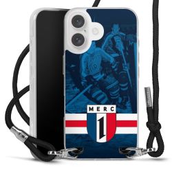 Carry Case Stoff schwarz/silber