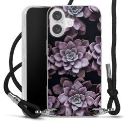 Carry Case Transparent Fabric black/silver