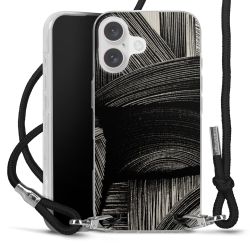 Carry Case Transparent Fabric black/silver