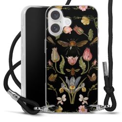 Carry Case Transparent Fabric black/silver